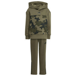 Adidas Παιδικές φόρμες σετ Seasonal Essentials Camo Fleece Jogger Set